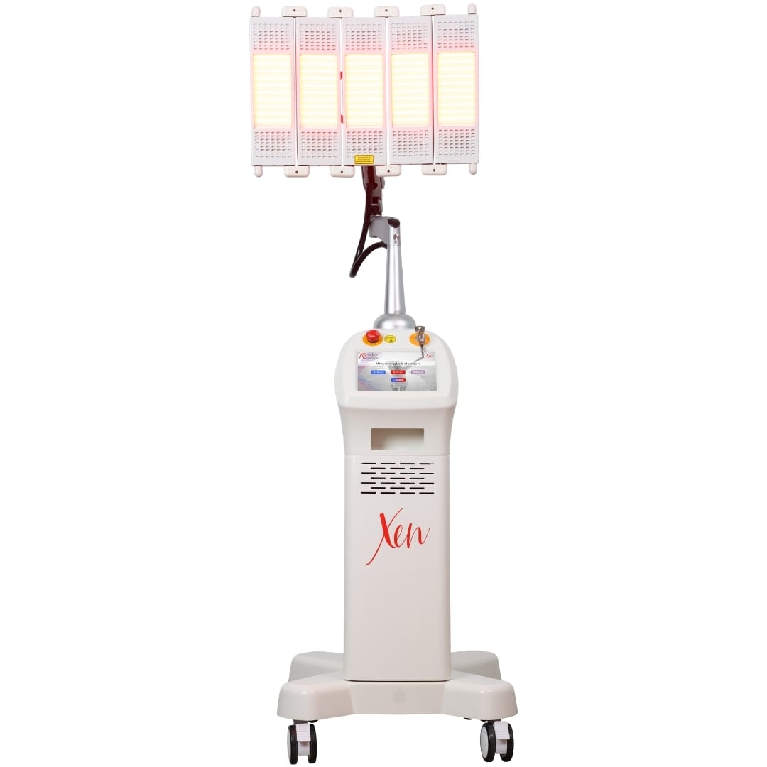 red xen led light therapy machine